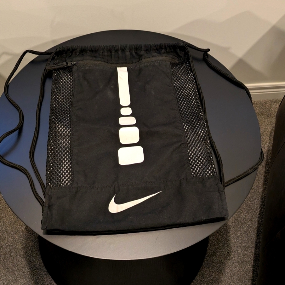 Nike Black Drawstring Bag
